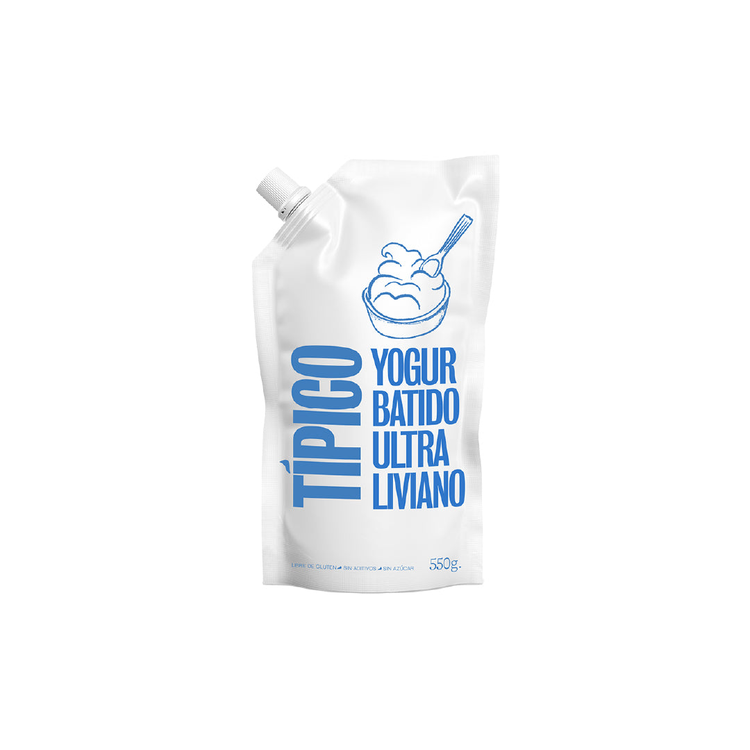 TIPICO - Yogur Batido de Jersey - Pouch 550 grs