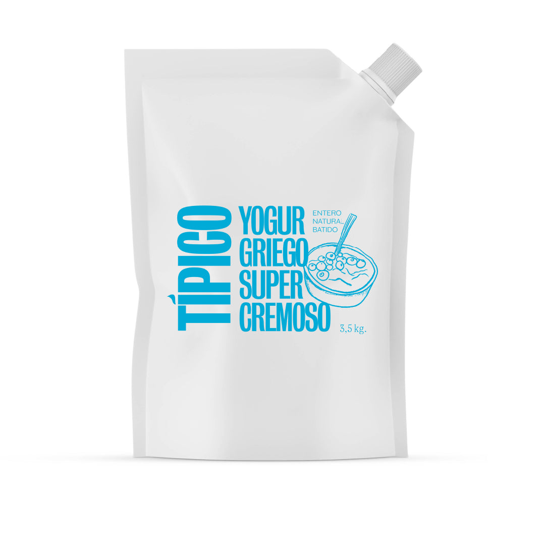TIPICO - Yogur Griego Jersey - Doy Pack 3.5 kg