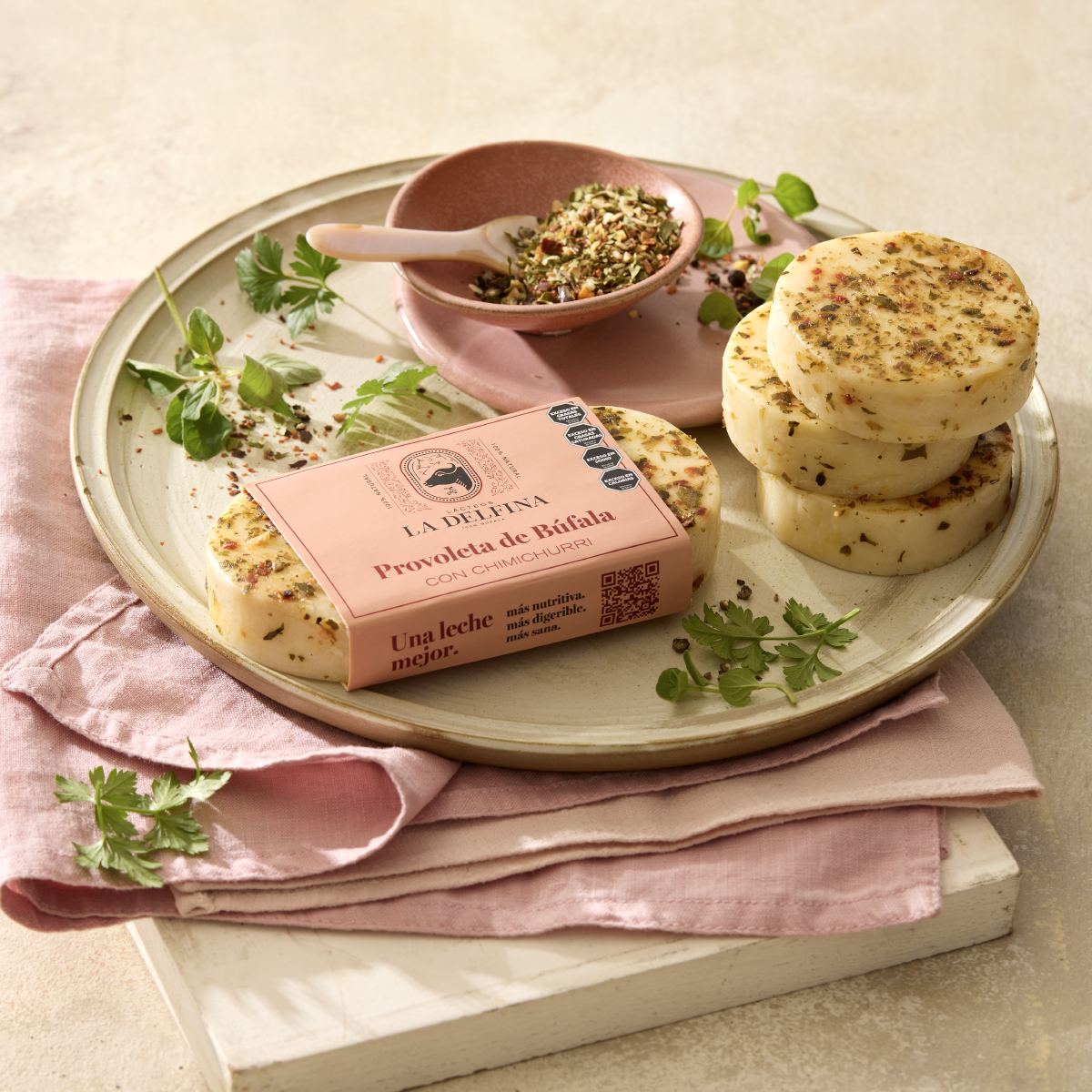 Provoleta con Chimichurri
