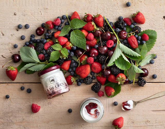 Yogur Batido con Frutos del Bosque Orgánicos