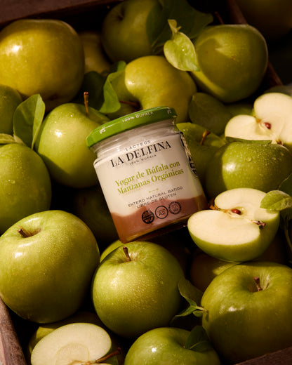 Yogur Batido con Manzana Orgánica