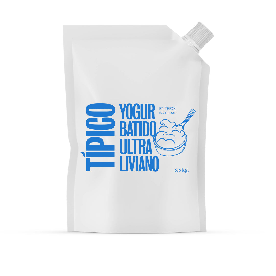 TIPICO - Yogur Batido de Jersey - Doy Pack 3.5 kg