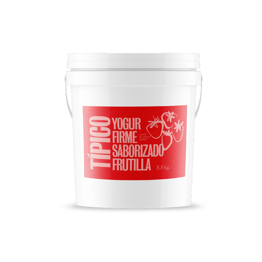 TIPICO - Yogur Saborizado - Frutilla 3.8 kgs