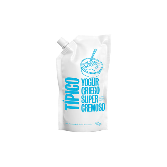 Tipico -Yogur Griego Jersey - Pouch 550 grs