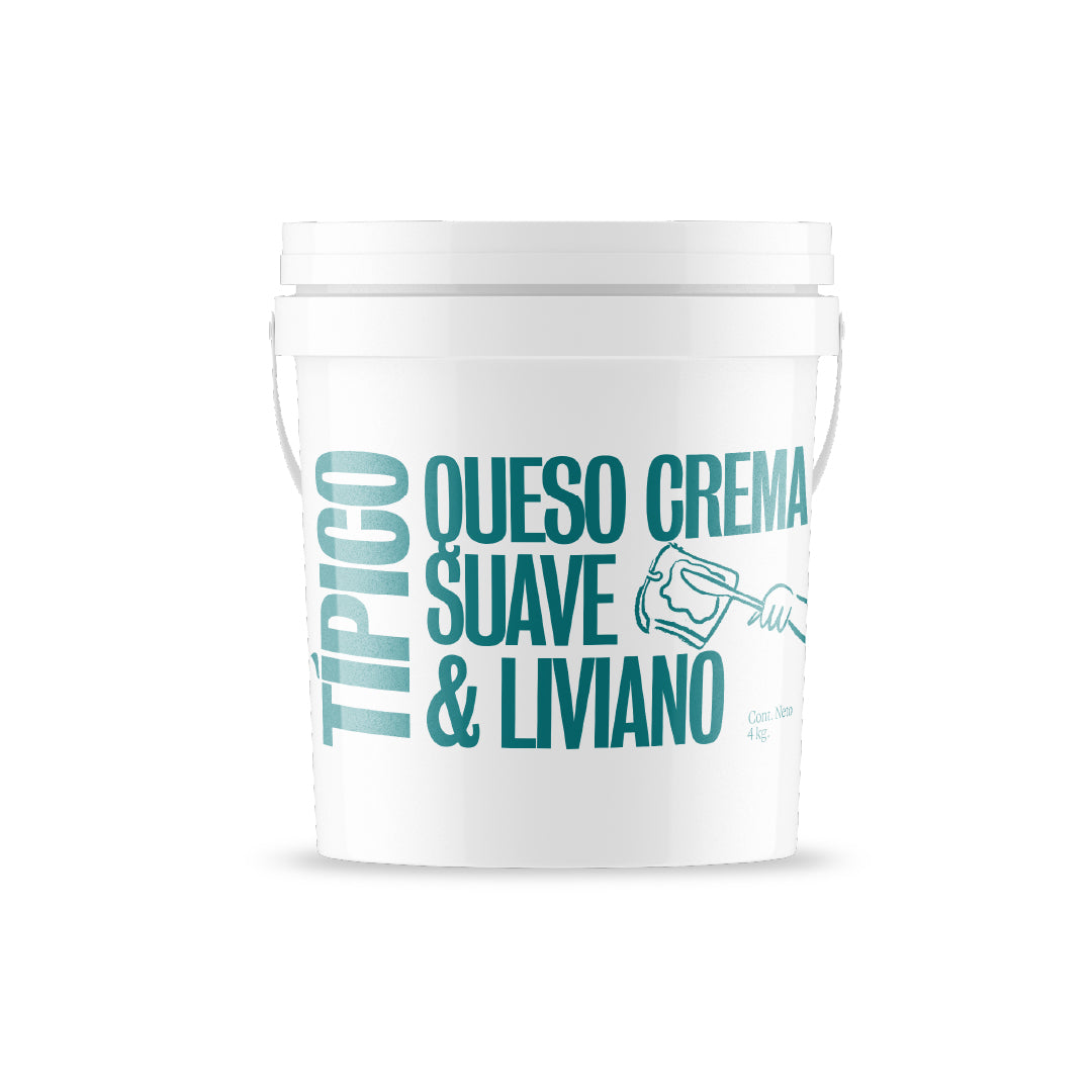 TIPICO - Queso crema - Balde 4 kgs