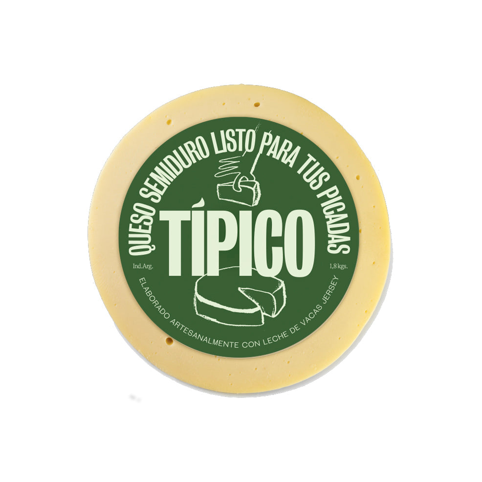 TIPICO - Queso horma semiduro
