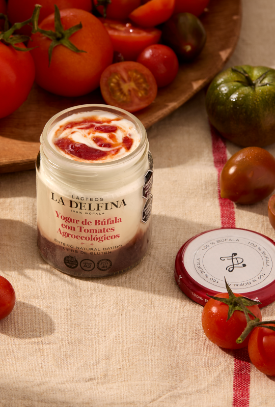 Yogur Batido con Tomate Agroecológico