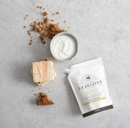 Yogur Batido de Búfala con azúcar orgánica (Pouch 600 g)